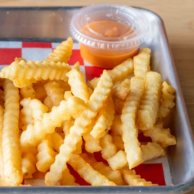 Crinkle Cut Fries.